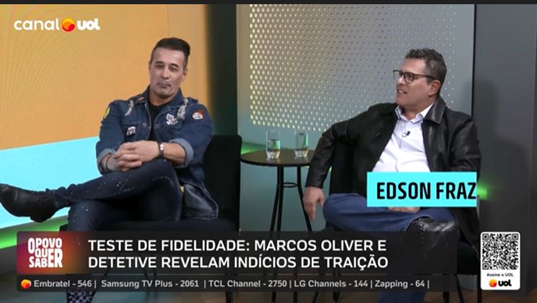Os bastidores da infidelidade: Marcos Oliver e Detetive 007 desvendam a anatomia da traição no Brasil